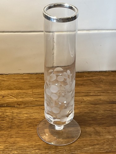 Vintage 1960 glass vase - vintage, 1960’s