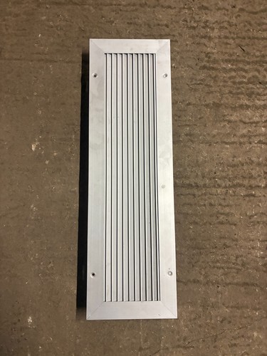 Aluminium ventilation grille - aluminium,