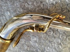 Silver Alto Saxophone Neck