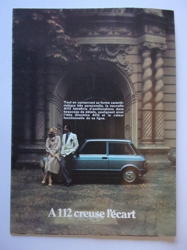 Autobianchi a112 orig 1977 - autobianchi,