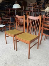 Teak Danish Dining Chairs Model 422 By Arne Vodder For Sibast  1960