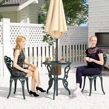 3X Cast Aluminum Bistro Set