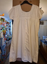 Vintage 1940 white cotton - white,