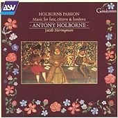 Holburns Passion - Music for lute, cittern and bandora  {Free P&P Tracked 24}