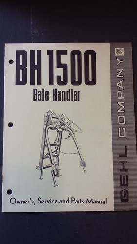 Gehl bh1500 bale - gehl,