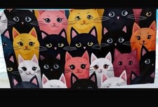 Beach towel Cats Design