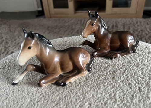 Vintage beswick horses - vintage,