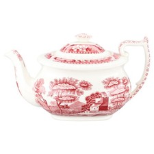 Teapot Small Spode Copeland Pink Tower