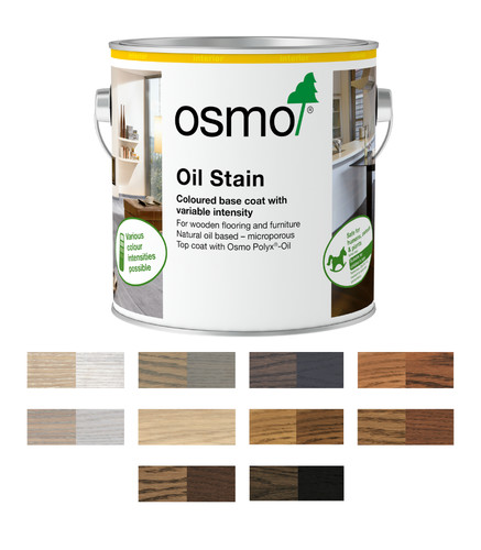 Osmo oil stain satin - stain, all