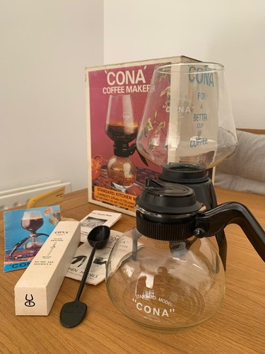 Vintage cona coffee maker - vintage,