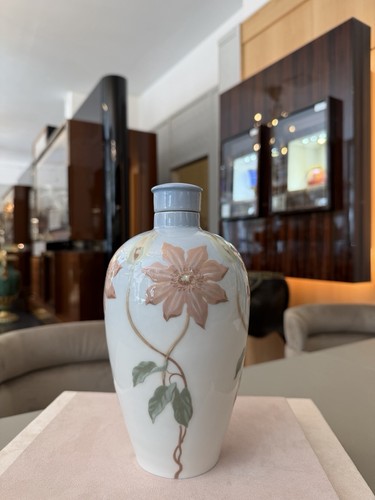 Meissen art nouveau vase with - meissen,