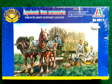 Italeri 1/72 - NAPOLEONIC FRENCH ARMY SUPPORT CONVOY + BOX 2000 MINT ON SPRUE!