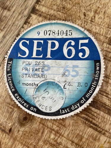 Vintage old tax - vintage, september