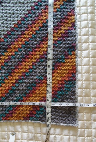 Handmade crochet blanket throw - blanket,