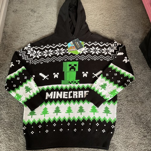 Boys minecraft xmas hooded - boys,
