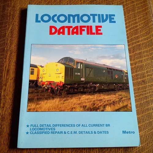 Locomotive datafile book - book, 1988