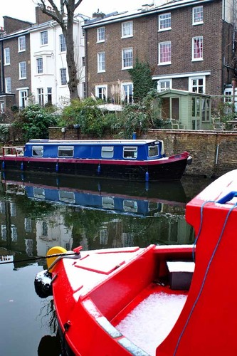 Narrow boat regent canal - boat, regent's