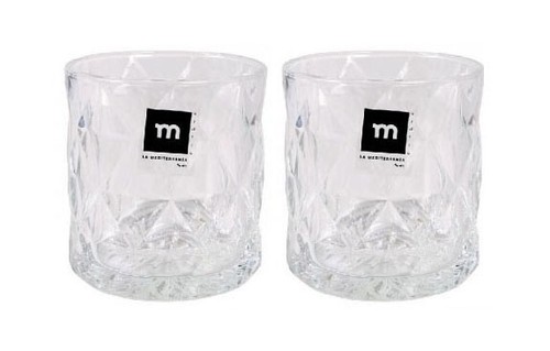 Whisky glass 350ml lusan - 2x,