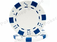 White Dice Design Poker