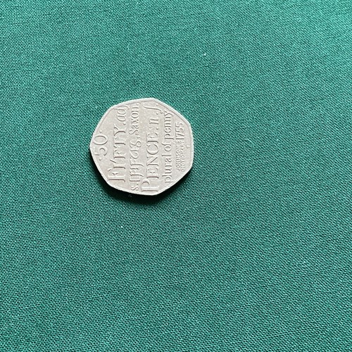 50p coin rare