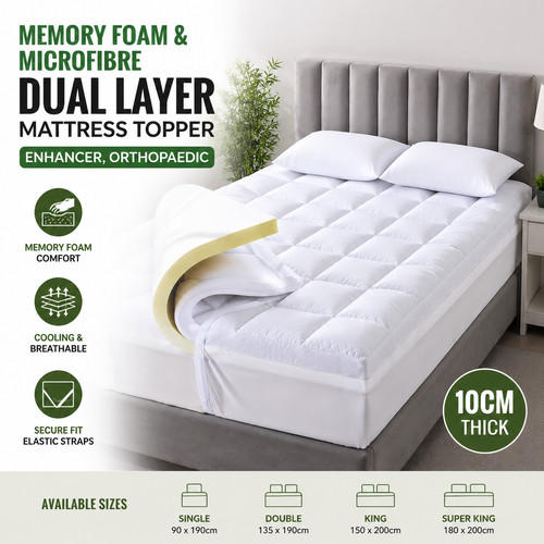 10cm memory foam mattress - memory,