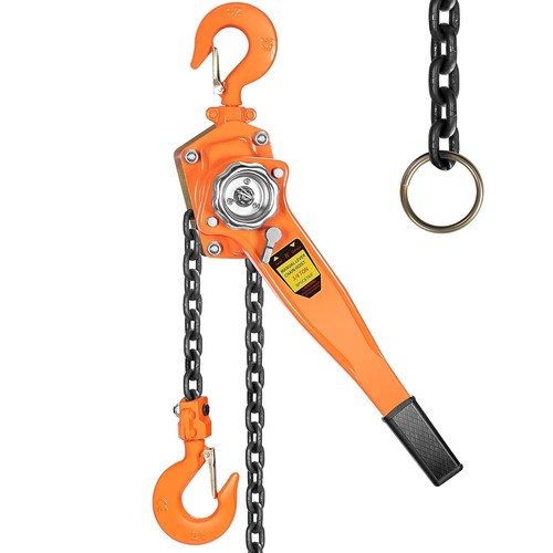 750kg lever chain hoist 5m - chain,