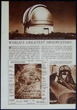 PALOMAR TELESCOPE Observatory