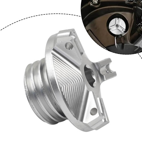 Engine oil drain plug filler - drain,