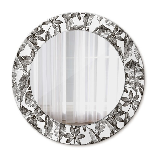 Jewel round mirror - round, with