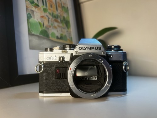 Olympus om10 35mm slr - om10,