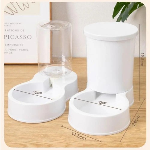 Automatic cat feeder - feeder, water