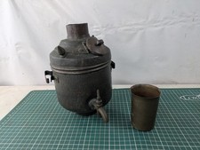 Antique 1900's Hammered Copper & Brass Dispenser/Hot Water Tank Victorian Prop