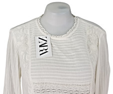 ZARA TRAFALUC Womans Off White