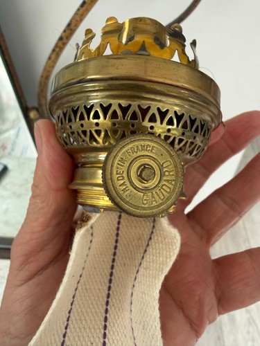 Gaudard french oil lamp burner - french,