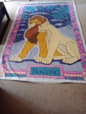 Lion King Disney,Duvet Cover,Pillowcase,Used 