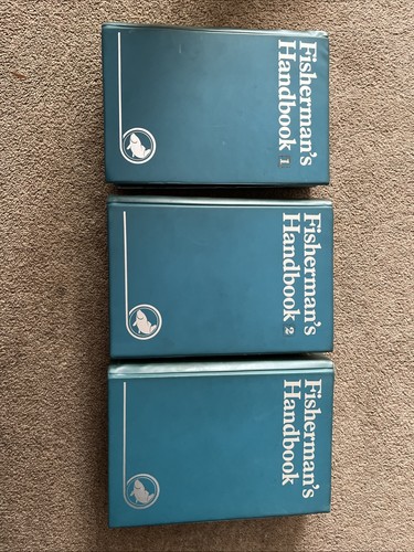 Vintage fisherman handbook - fisherman’s,