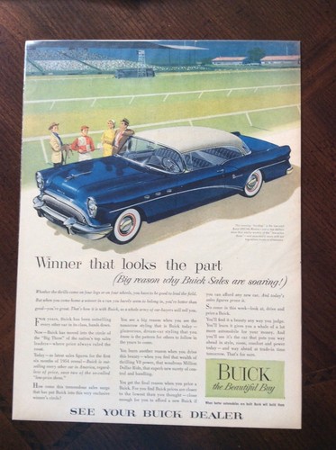 Vintage 1954 original color