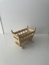 Dolls House Bare Wood Rocking