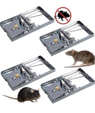 Metal large rat traps - large, mice