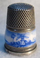 #1271 WINDMILL SCENE STERLING