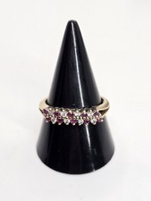 9ct Gold Ruby & Diamond Ring