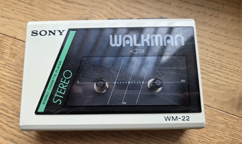 Sony walkman cassette - wm-22,
