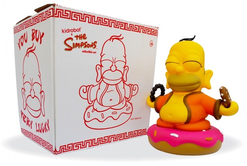 The simpsons homer buddha - the,