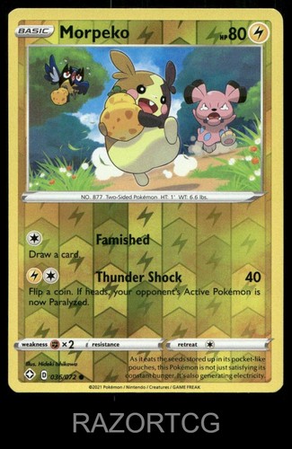 Morpeko 036 072 shining - 036/072, c