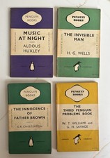 4x Penguin classics books Vintage Paperback English 1950s 1960s