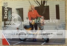 YAMAHA BOP II 49cc MOPED Sales Brochure c1981 #LIT-3MC-0107558-81E