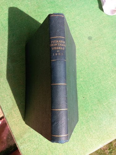 Pitmans shorthand weekly 1901 - pitmans,