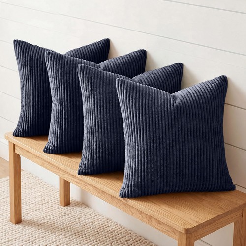Velvet cushion covers - or, 4