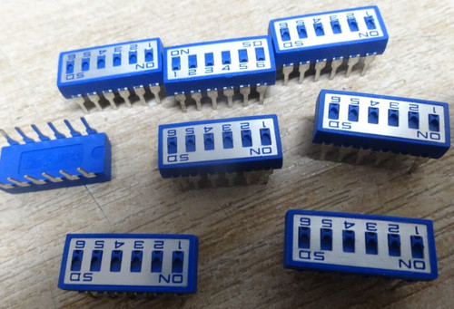 Way dip switch - 6,