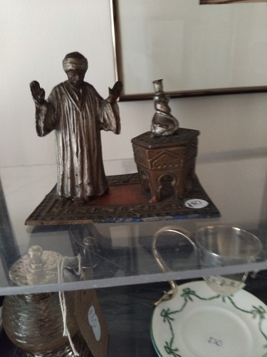 Spelter arab figure - arab,